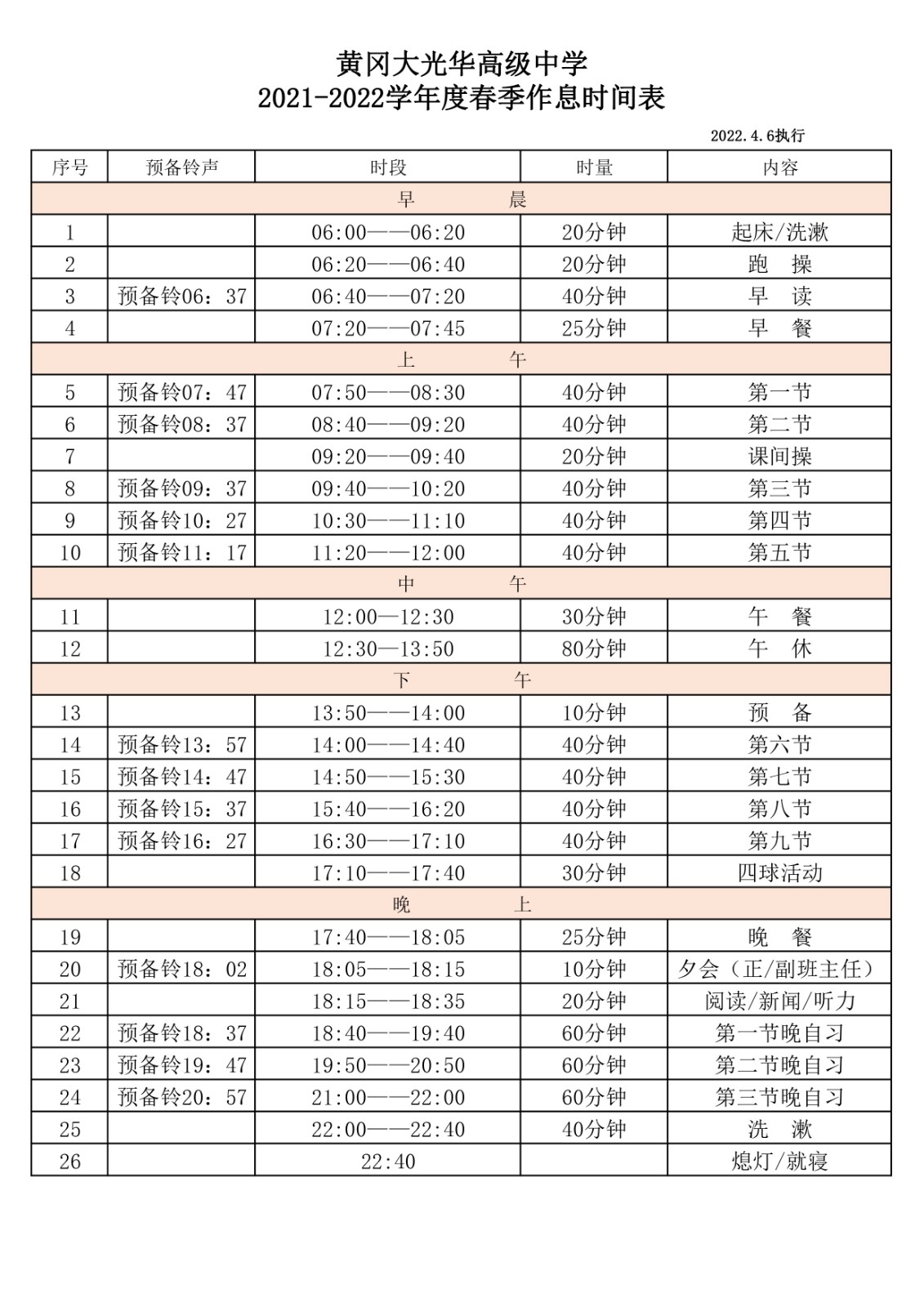 A04黄冈大光华高级中学作息时间表（4月6日）-01.jpg